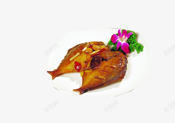 美味红烧鱼png免抠素材_新图网 https://ixintu.com 素材 红烧鱼 美味 美食 食物