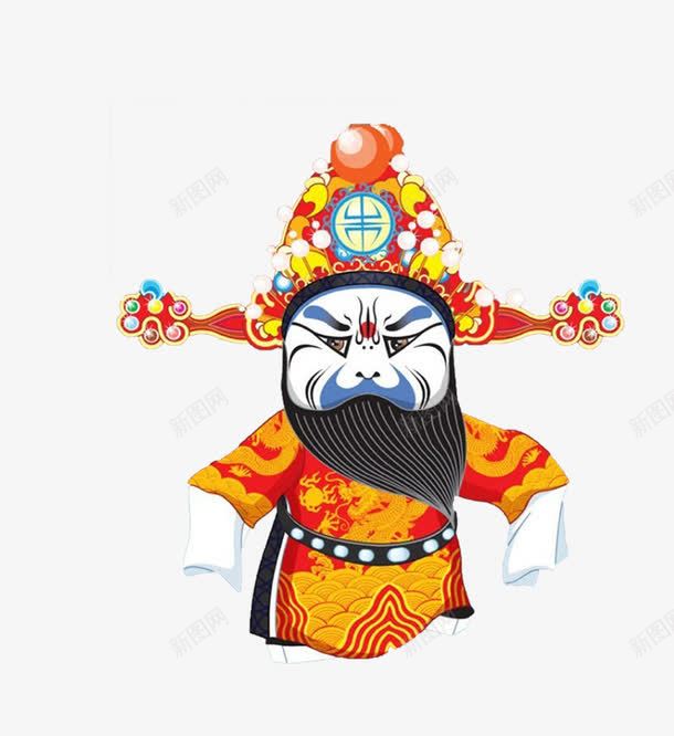 中国风戏曲剪影人物png免抠素材_新图网 https://ixintu.com 中国风 剪影人物 戏曲