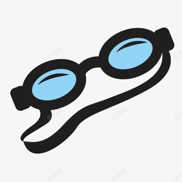 抽象卡通眼罩png免抠素材_新图网 https://ixintu.com 矢量眼罩 黑色眼罩
