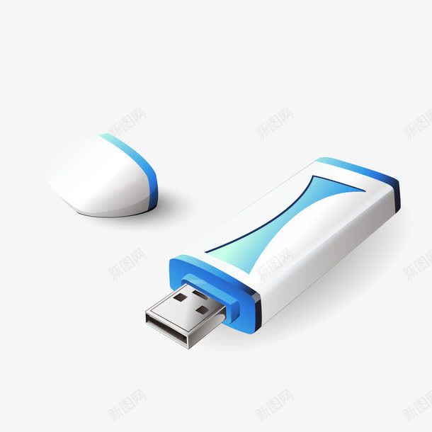 蓝色USB储存png免抠素材_新图网 https://ixintu.com u usb 储存 内存 内存卡 蓝色