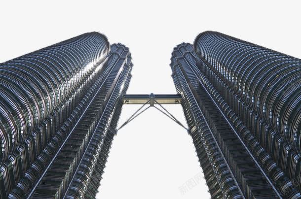 双子塔房子png免抠素材_新图网 https://ixintu.com 双子塔 建筑 房子 现代