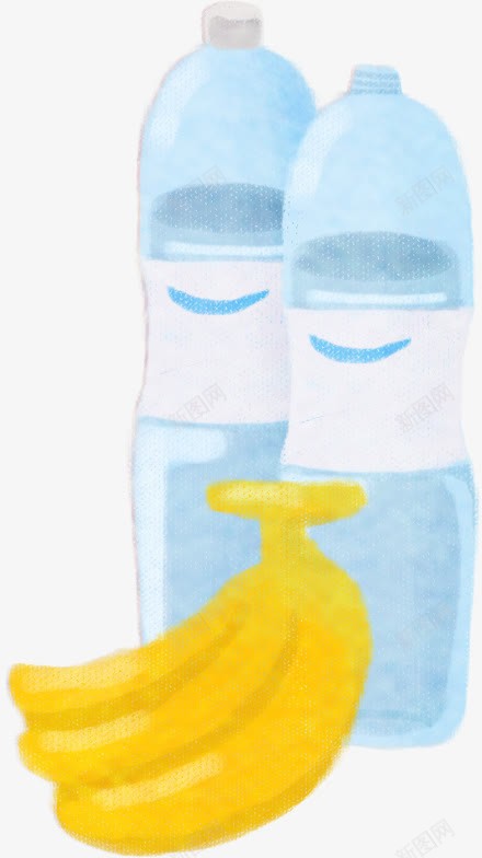 水创意减肥补水png免抠素材_新图网 https://ixintu.com 减肥 创意 设计