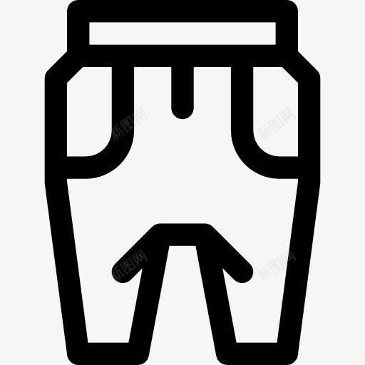 裤子图标png_新图网 https://ixintu.com 慢跑 时尚 衣服 衣服裤子 运动