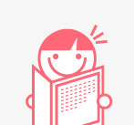 卡通小女孩读书png免抠素材_新图网 https://ixintu.com 学习 小孩读书 读书