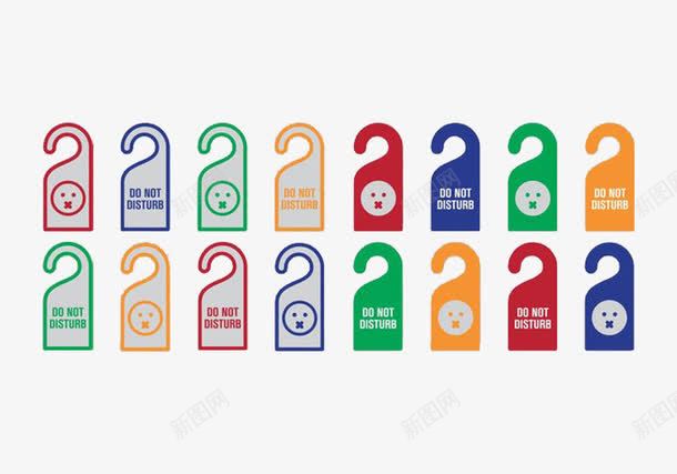 挂钩价签彩色png免抠素材_新图网 https://ixintu.com 价签 扁平化 衣服 设计