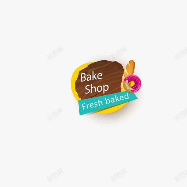 美食logo4png免抠素材_新图网 https://ixintu.com logo 元素 卡通 图标 美食 美食矢量