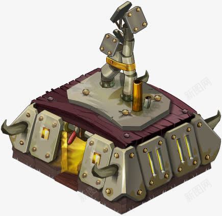 手绘紫色卡通武器png免抠素材_新图网 https://ixintu.com 卡通 武器 紫色
