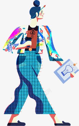 彩绘女人图案png免抠素材_新图网 https://ixintu.com 创意图案 彩绘女人 时尚彩绘图案