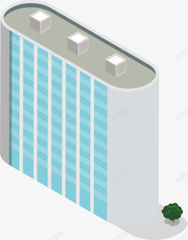 绿色房子png免抠素材_新图网 https://ixintu.com 居民区 房子 扁平 绿色