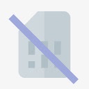 没有sim卡MaterialDesignicons图标png_新图网 https://ixintu.com no sim sim卡 没有