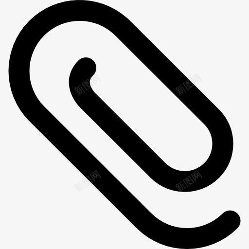 附件工具界面符号图标png_新图网 https://ixintu.com 依恋 回形针 夹 工具 接口 详细的图标 高度