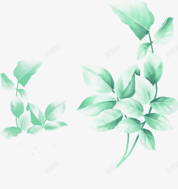 梦幻绿色花纹底纹png免抠素材_新图网 https://ixintu.com 底纹 梦幻 绿色 花纹