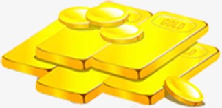 金块png免抠素材_新图网 https://ixintu.com 金块 钱 黄色