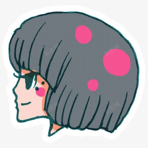 用户女孩图标png_新图网 https://ixintu.com customer face female girl person user woman 人 女 女人 女孩 客户 用户 的脸