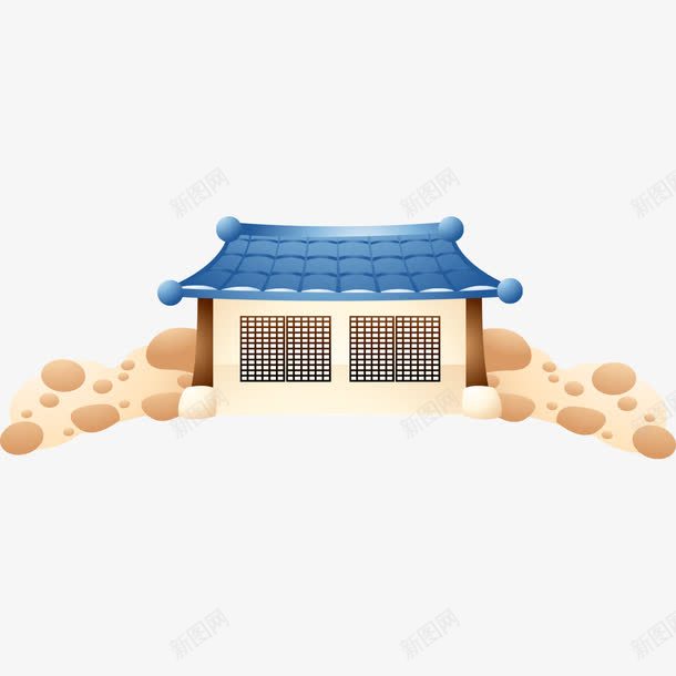 古典庙宇装饰png免抠素材_新图网 https://ixintu.com 古典 古典建筑 庙宇