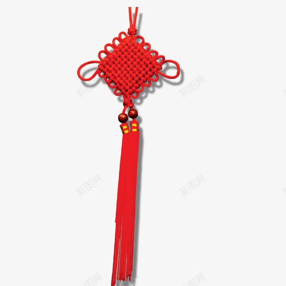 美丽中国结png免抠素材_新图网 https://ixintu.com 中国风 红色 美丽中国结