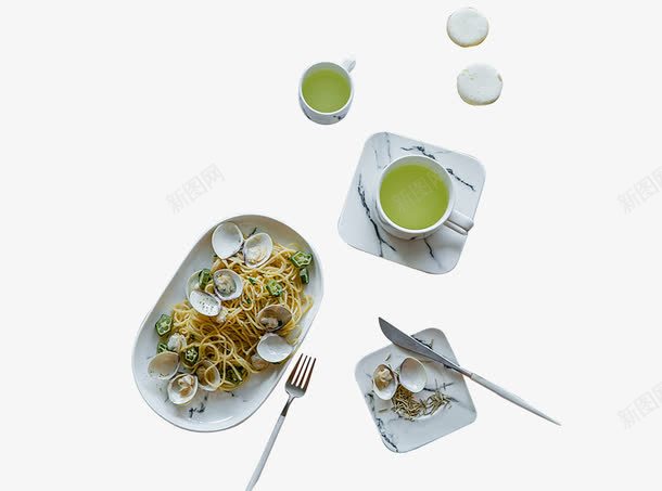 花甲意面茶png免抠素材_新图网 https://ixintu.com 意面 花甲 茶 食物