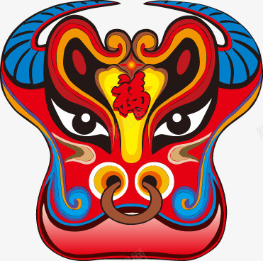 中国风福牛图案矢量图ai免抠素材_新图网 https://ixintu.com 中国风 中国风福牛图案 图案 福牛 矢量图