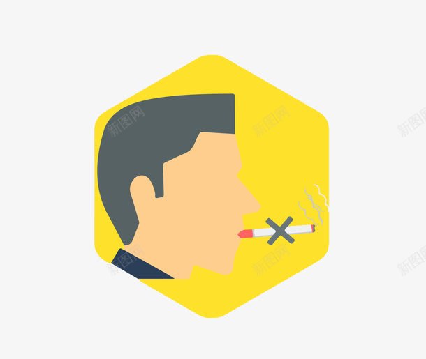 禁止吸烟图标png_新图网 https://ixintu.com ai格式 icon nosmoking 创意 卡通 图标 图案 头像 扁平设计 扁平设计免费 扁平设计免费下载 禁止 警示图标 非工作人员禁止入内