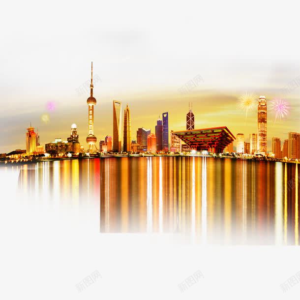 城市png免抠素材_新图网 https://ixintu.com 城市中央 城市剪影 城市素材