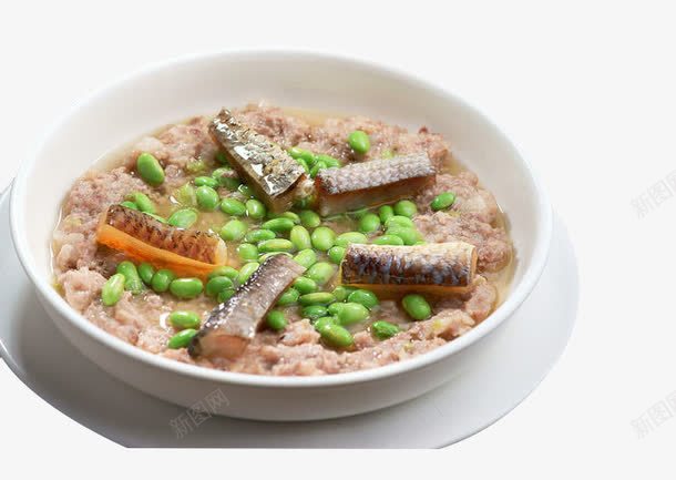 时令蒸鱼干png免抠素材_新图网 https://ixintu.com 肉类 豆子 鱼