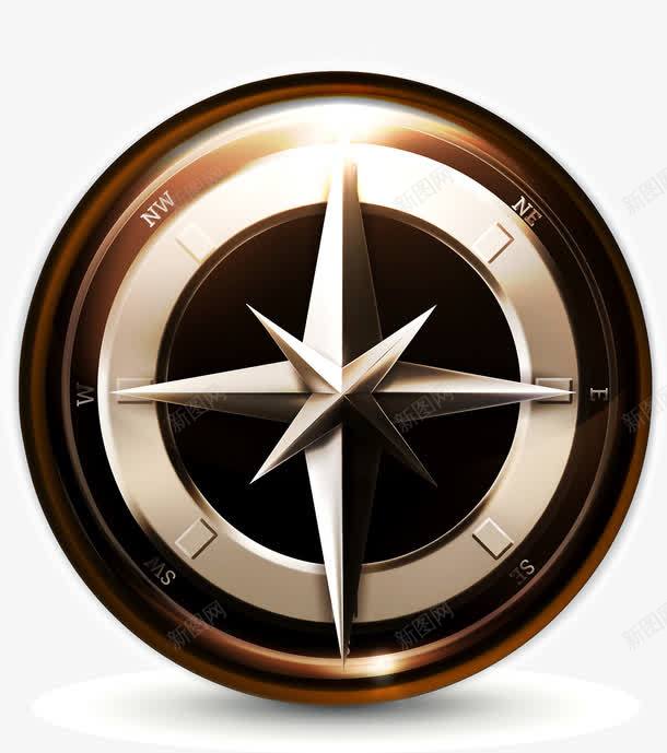 指南针png免抠素材_新图网 https://ixintu.com 指南针 指示 方向