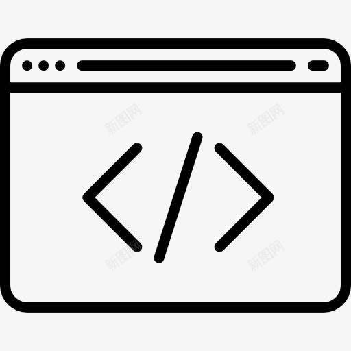 HTML图标png_新图网 https://ixintu.com 工具和器具 文件 浏览器 电脑 程序 网页