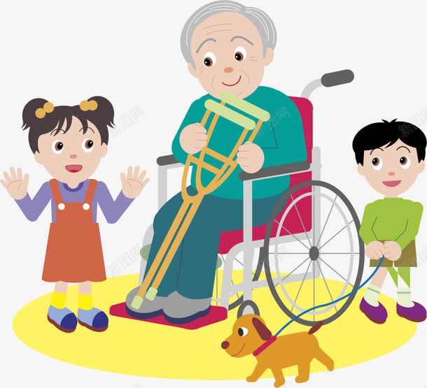 哄孩子的来人png免抠素材_新图网 https://ixintu.com 中年运动 宠物 爷爷 老年运动 运动会 运动图 运动过程