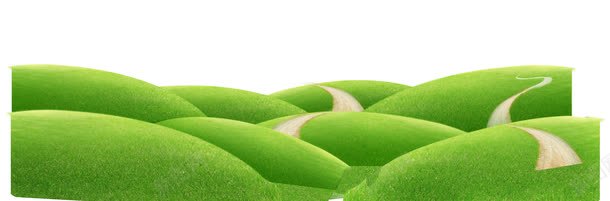 山路草地png免抠素材_新图网 https://ixintu.com 山 绿色 草地 路 郊外