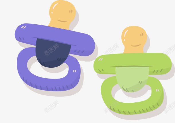 婴儿奶嘴玩具png免抠素材_新图网 https://ixintu.com 卡通 可爱 奶嘴 婴儿用品 玩具 矢量图案