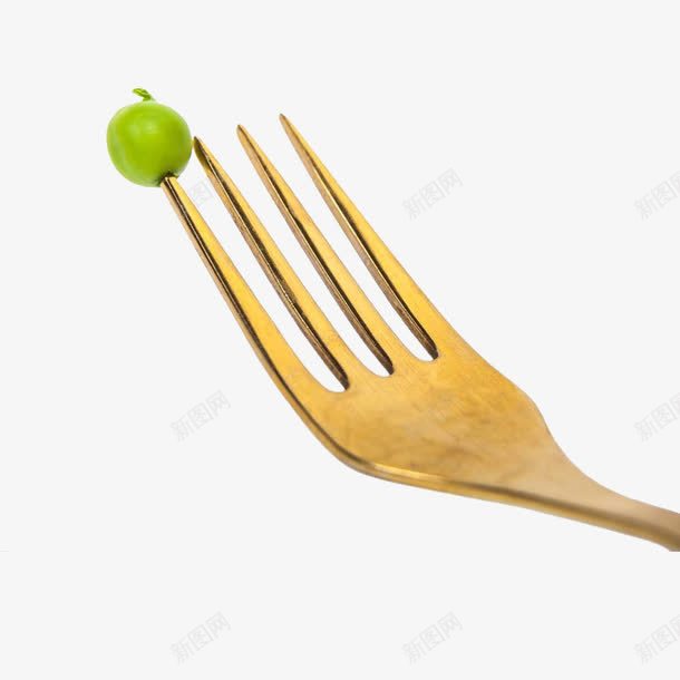 叉子上的青豆子png免抠素材_新图网 https://ixintu.com 叉子 绿豆 豌豆 金属 青豆