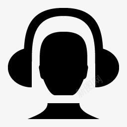 医学博士耳机BlackDefaulticons图标png_新图网 https://ixintu.com MD headphones 医学博士 耳机