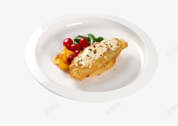 香煎芝士海鲷鱼扒png免抠素材_新图网 https://ixintu.com 产品实物 美食 芝士 菜肴 香煎 鲷鱼扒