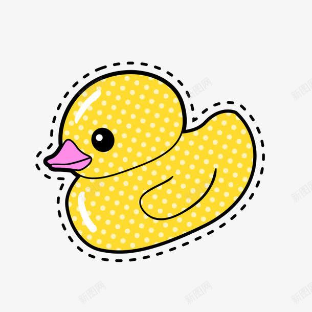 卡通小黄鸭png免抠素材_新图网 https://ixintu.com 卡通 可爱 小黄鸭 玩具