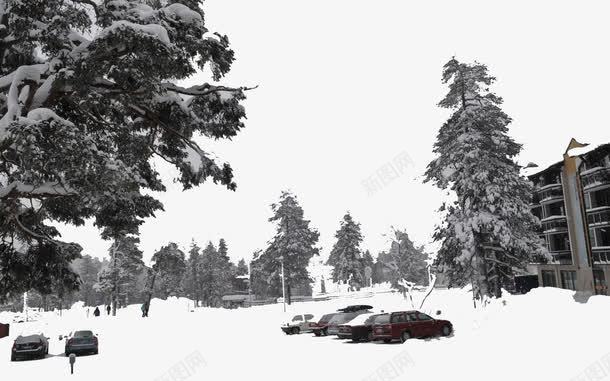 芬兰雪景四psd免抠素材_新图网 https://ixintu.com 名胜古迹 旅游风景 著名建筑