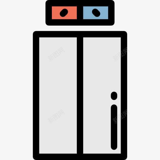 电梯图标png_新图网 https://ixintu.com 家具和家居 电梯 门
