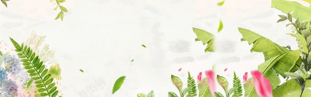 清新自然风背景png免抠素材_新图网 https://ixintu.com 绿草 背景图 鲜花