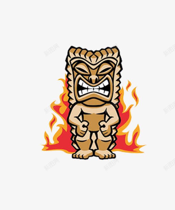 爆发愤怒png免抠素材_新图网 https://ixintu.com 埃及 复古 狮身 艺术 雕塑