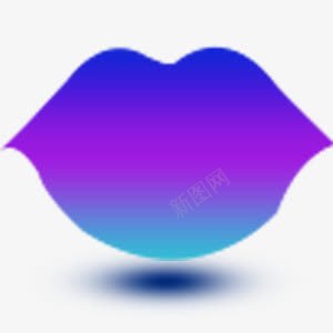 浮标嘴唇渐变烂漫图案png免抠素材_新图网 https://ixintu.com 嘴唇 图案 浮标 渐变 烂漫