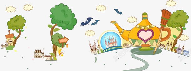 儿童乐园插画海报png免抠素材_新图网 https://ixintu.com 乐园 儿童乐园 儿童插画 插画 插画海报 海报