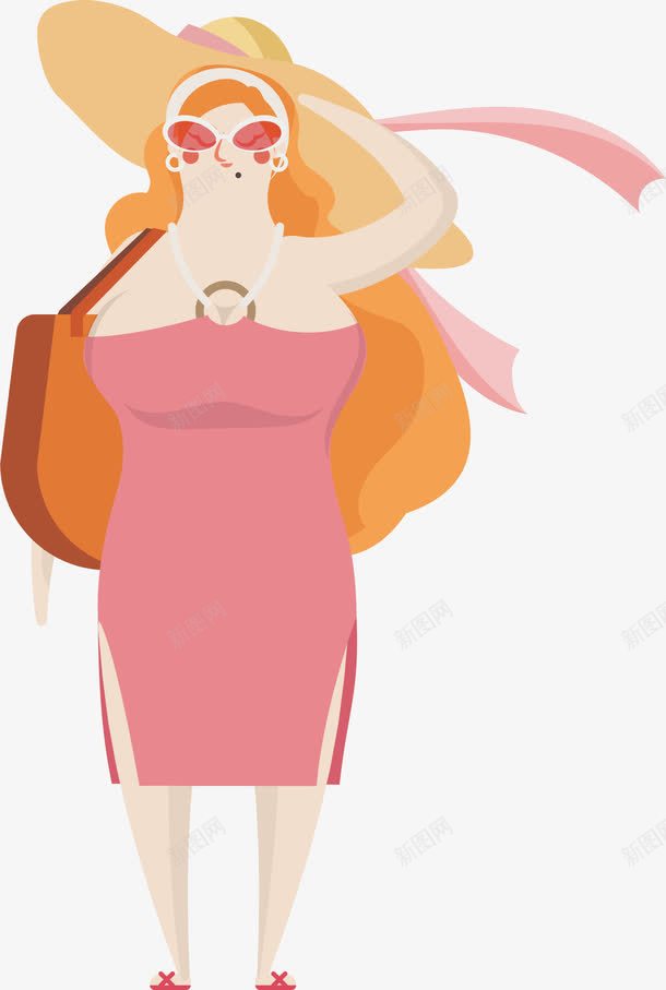 妩媚的旅游客png免抠素材_新图网 https://ixintu.com 妩媚 妩媚女人 旅游季 矢量png 自拍