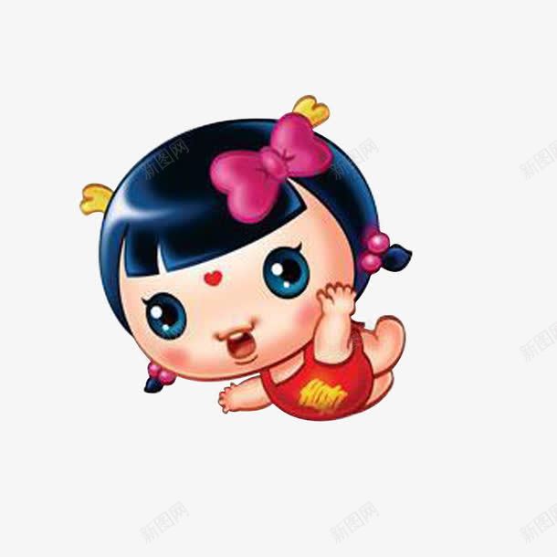 唐装肚兜png免抠素材_新图网 https://ixintu.com 卡通 可爱 唐装 唐装卡通 肚兜
