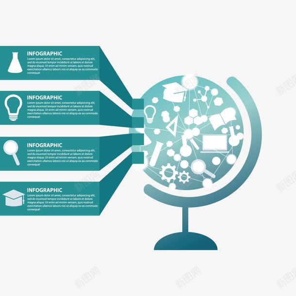 地球仪ppt信息图图标png_新图网 https://ixintu.com png ppt 信息图 免费png 图标 地球仪
