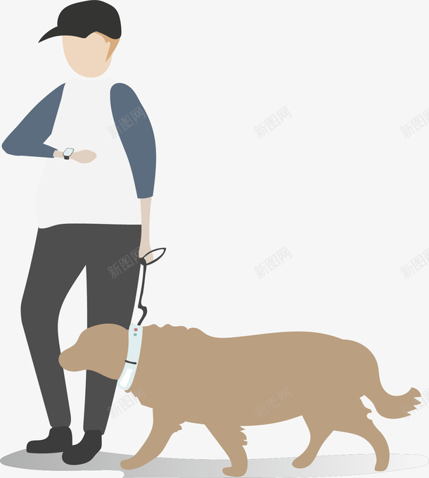 饭后散步遛狗的人矢量图ai免抠素材_新图网 https://ixintu.com 公园遛狗 散步的人 矢量png 矢量图 遛狗 遛狗的人 饭后散步 饭后遛狗