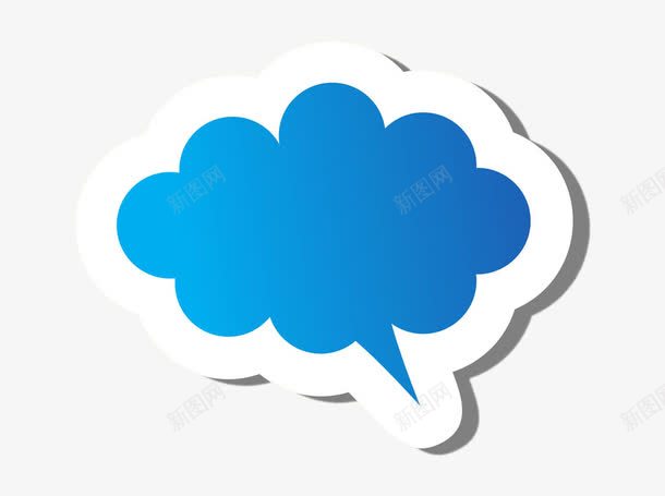 一朵云png免抠素材_新图网 https://ixintu.com 云图片 动漫 卡通