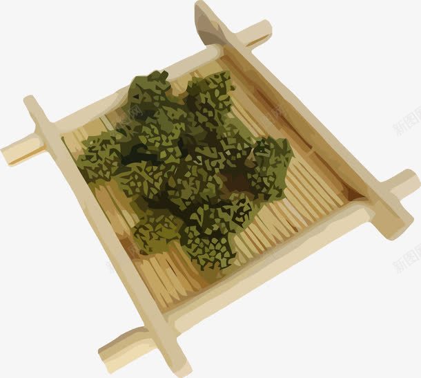 人参花的png免抠素材_新图网 https://ixintu.com 中医 中药 中药材 人参花 元素 医术 医疗医药 图形 扁平 药材 装饰
