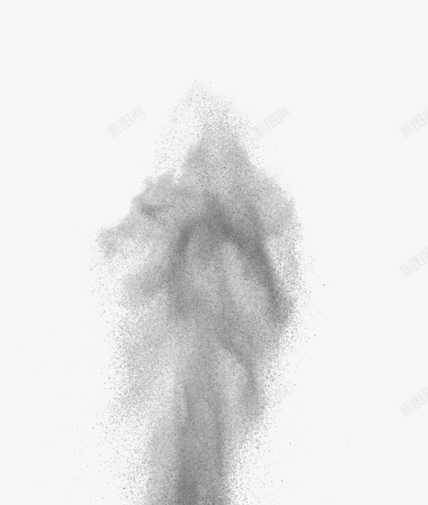 黑色沙画png免抠素材_新图网 https://ixintu.com 手绘 沙画 简单 黑色