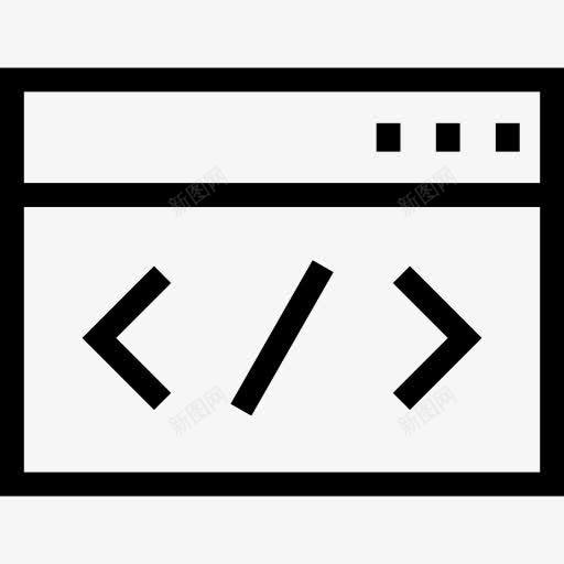 编码图标png_新图网 https://ixintu.com 多媒体 浏览器 编码 编程语言 计算