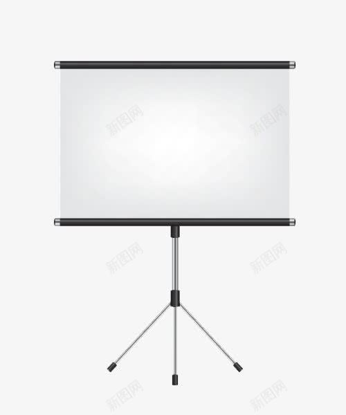 易拉宝展架png免抠素材_新图网 https://ixintu.com 展架 广告牌 易拉宝 白色