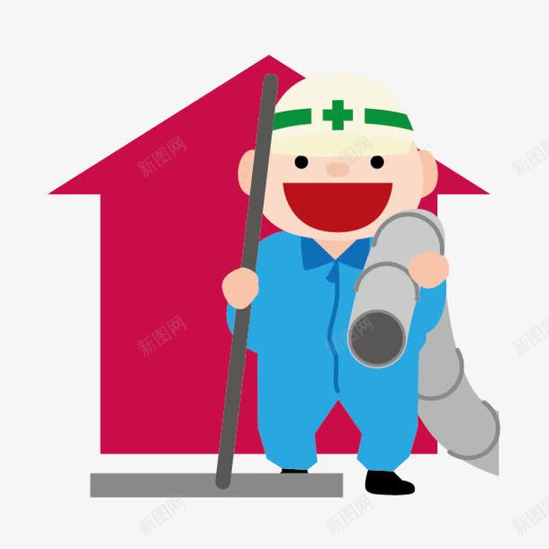 建筑施工png免抠素材_新图网 https://ixintu.com 卡通施工图片 手绘建筑素材 手绘施工图片 手绘施工素材 手绘素材 施工矢量图